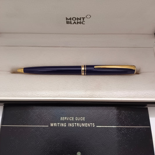 Vintage Montblanc Generation Blue Gold Trim Ballpoint pen-1990s