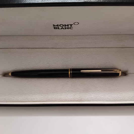 Vintage Montblanc No. 28 Black Resin GT Ballpen