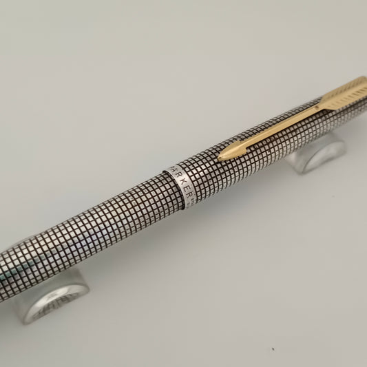Parker 75 Cisele Sterling Silver Ballpoint Pen Made in USA
