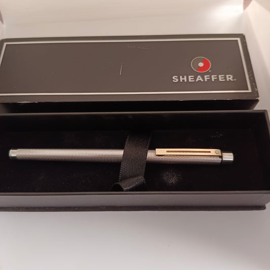 Sheaffer TARGA 1026XS - Sterling Barleycorn Fountain Pen