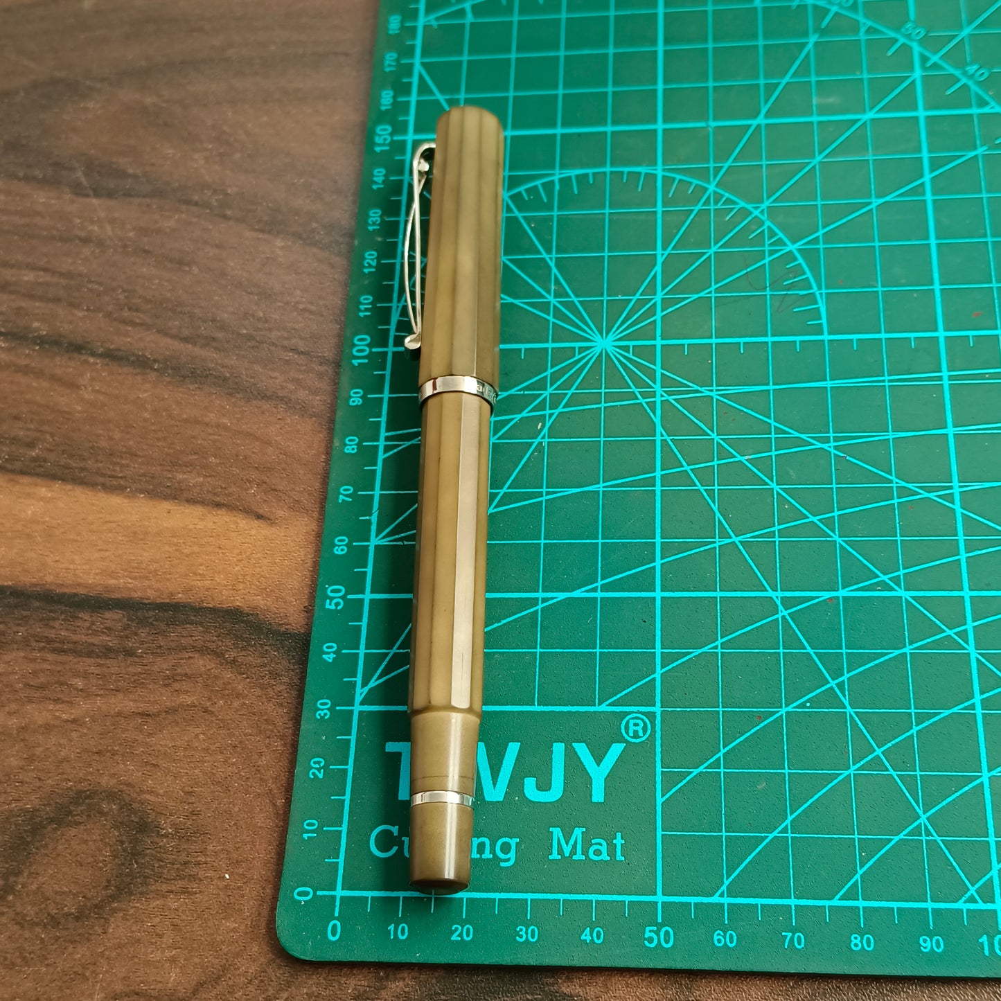Cleo Skribent Ebonite Brown Rollerball Pen