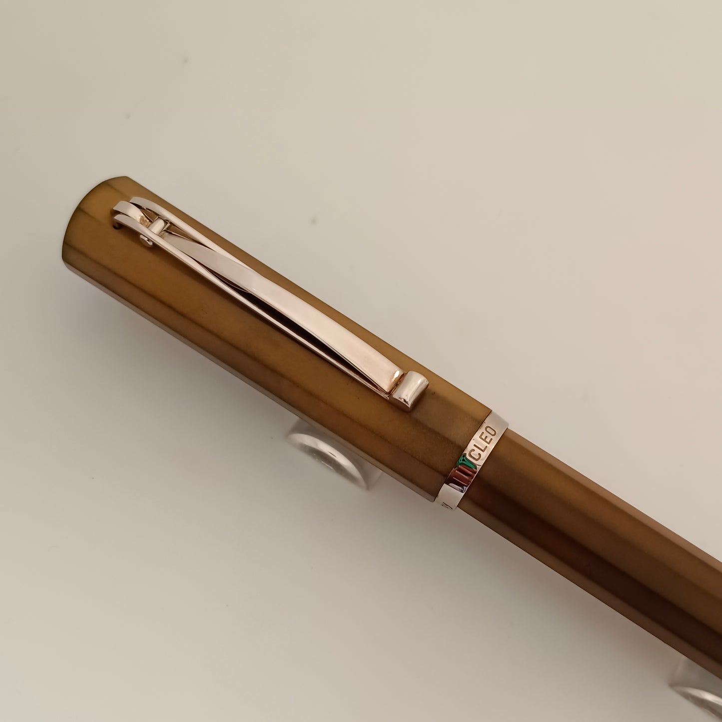 Cleo Skribent Ebonite Brown Rollerball Pen