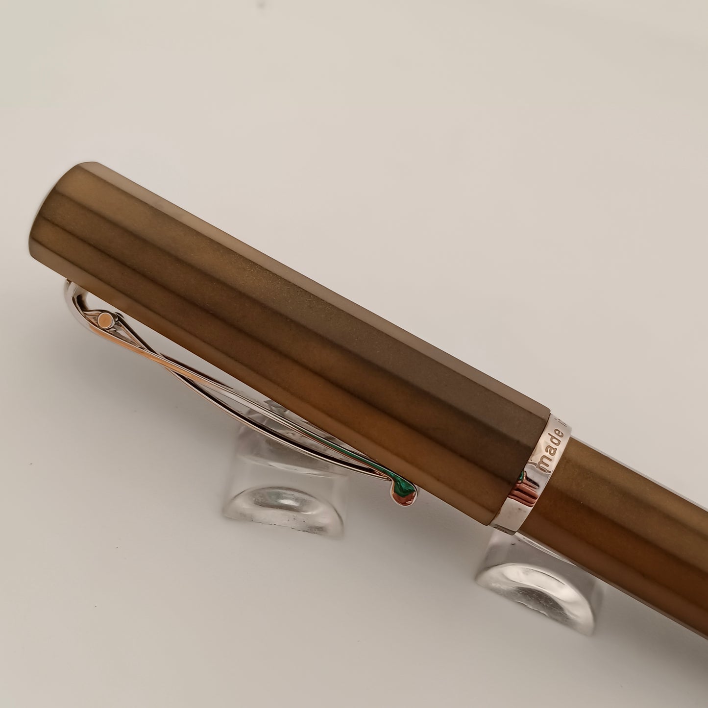 Cleo Skribent Ebonite Brown Rollerball Pen