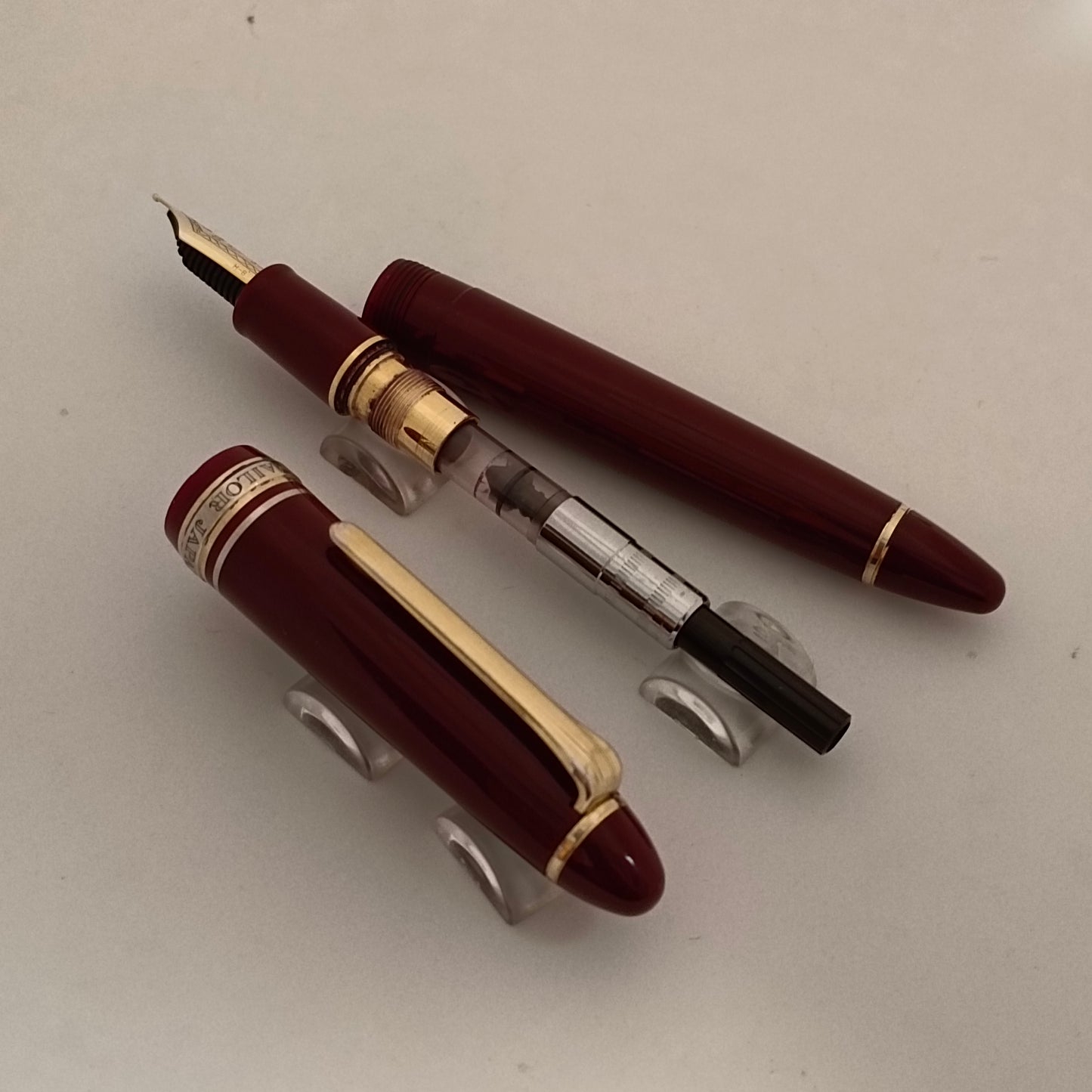 Sailor 1911S Fountain Pen - Maroon GT Made in Japan