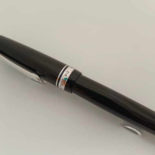 Pilot Custom Heritage 912 Black Fountain Pen Made in Japan