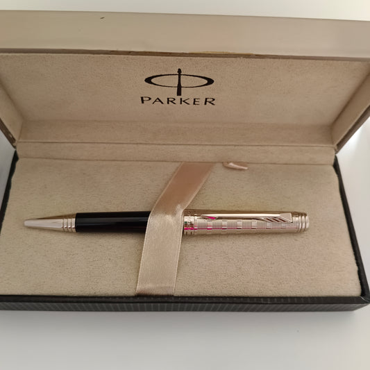 Parker Premier Custom Tartan Black Ballpoint Pen
