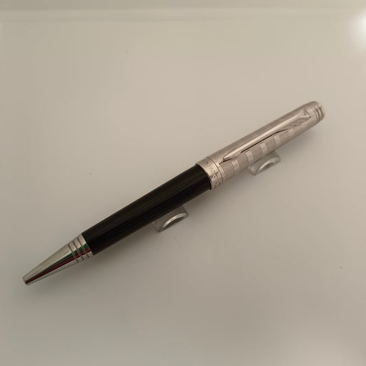 Parker Premier Custom Tartan Black Ballpoint Pen
