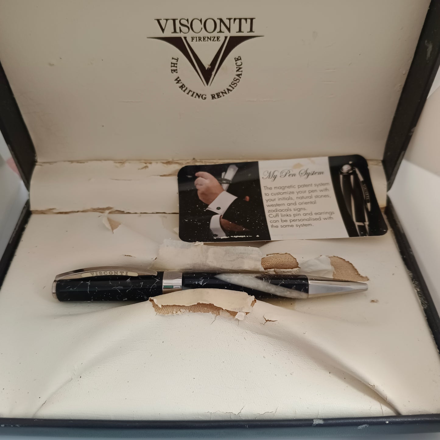 Visconti Opera Elements Grey Earth Ballpoint Pen