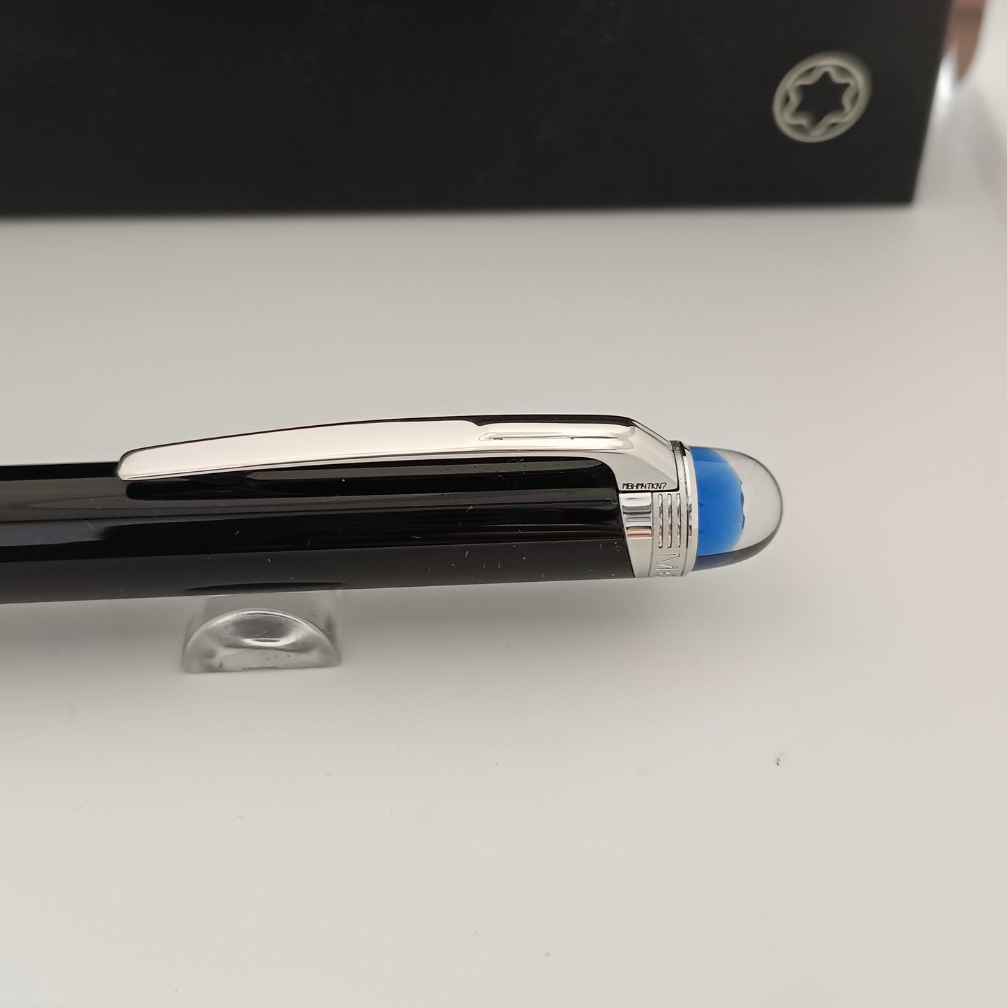 Montblanc Starwalker Doue Black Ballpoint Pen with Platinum Trim