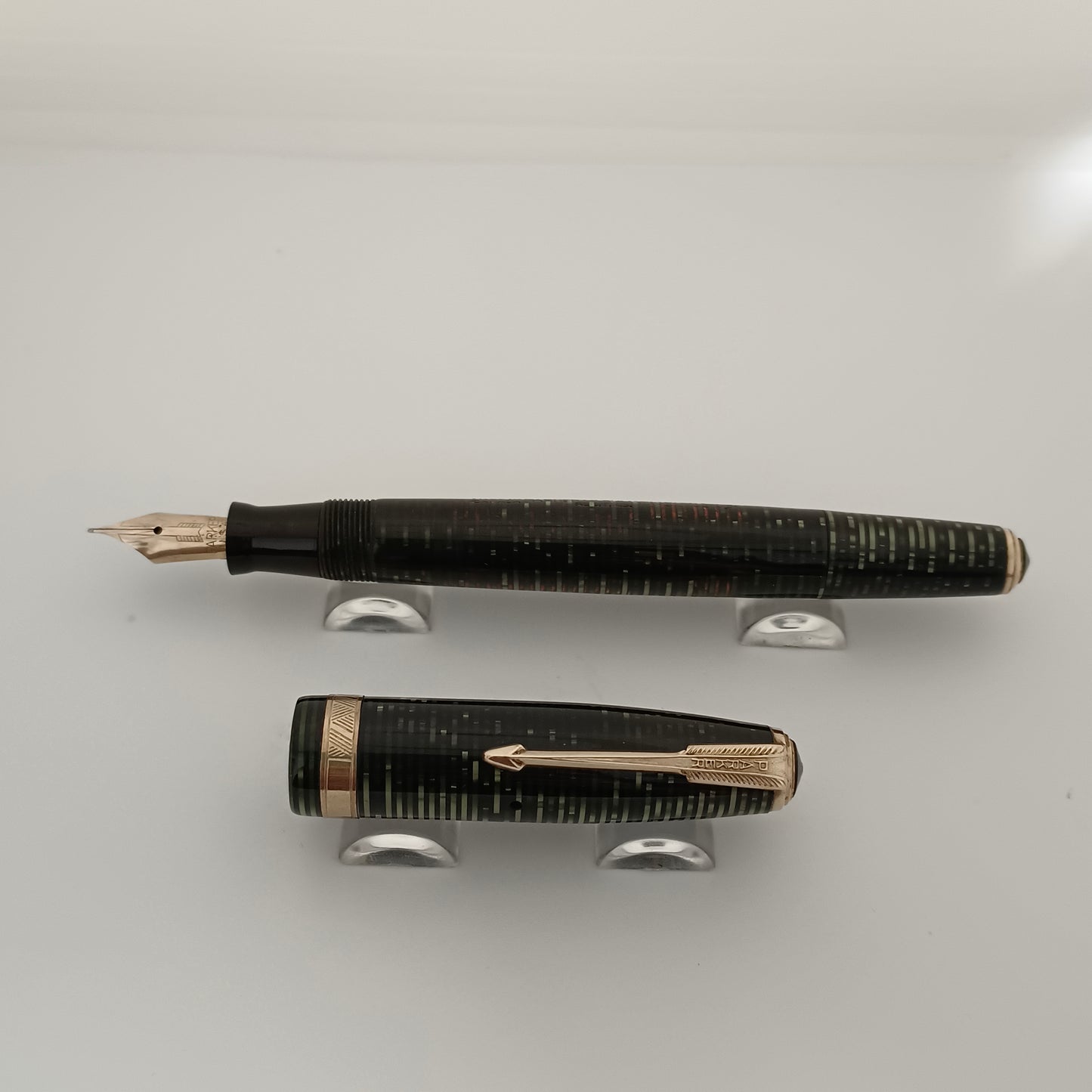 Parker Vacumatic filler Green Fountain Pen