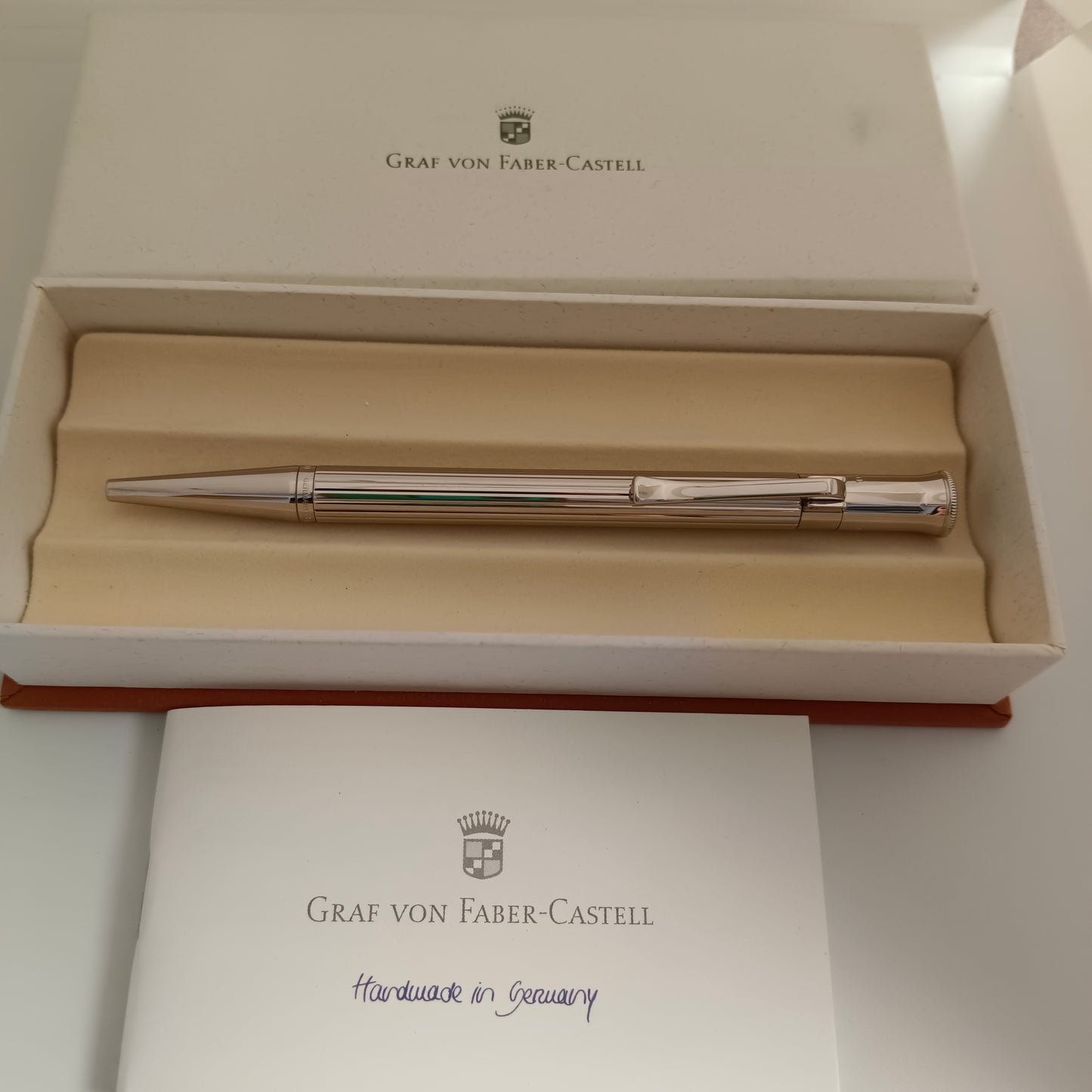 Graf von Faber-Castell Classic Platinum-Plated Ballpoint Pen