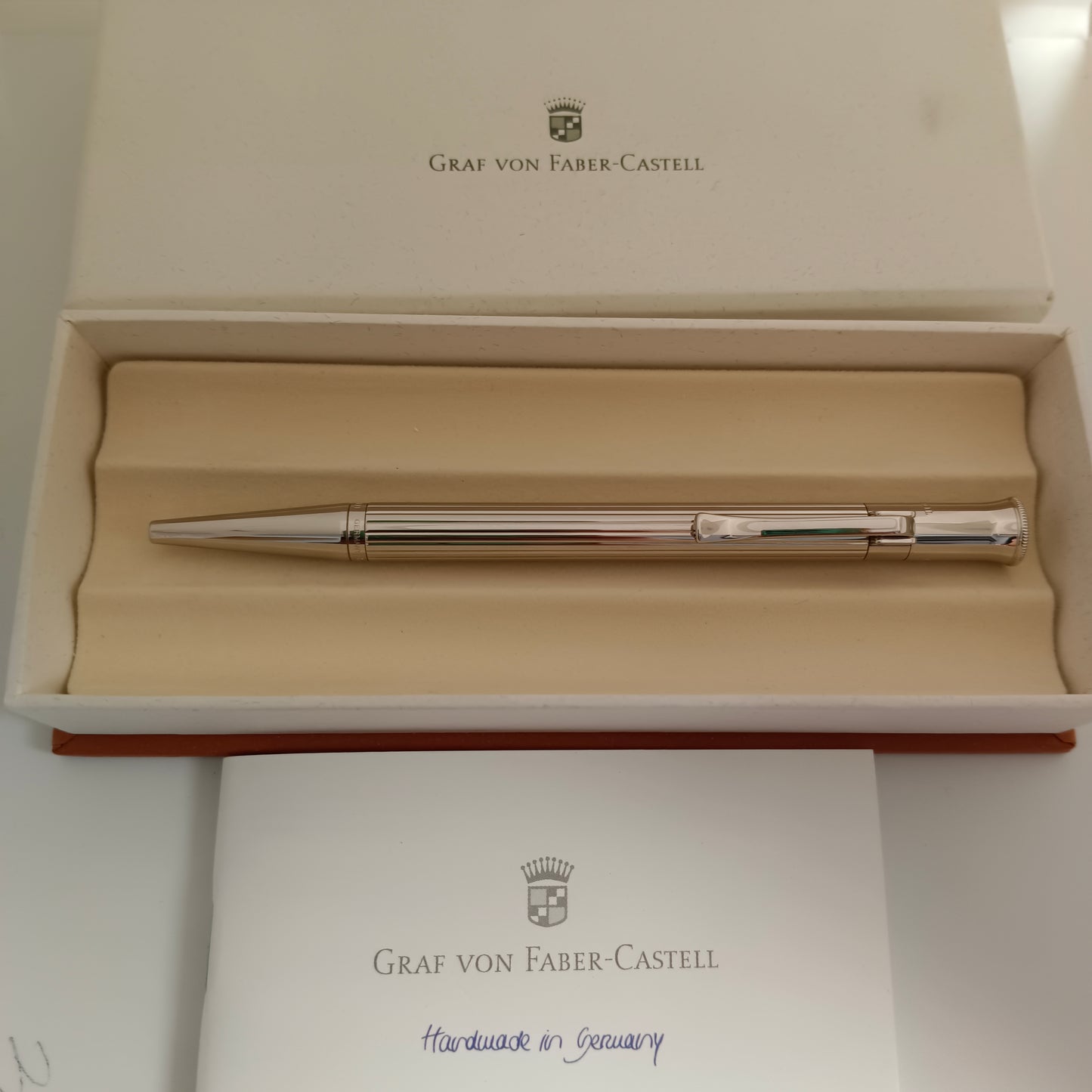 Graf von Faber-Castell Classic Platinum-Plated Ballpoint Pen