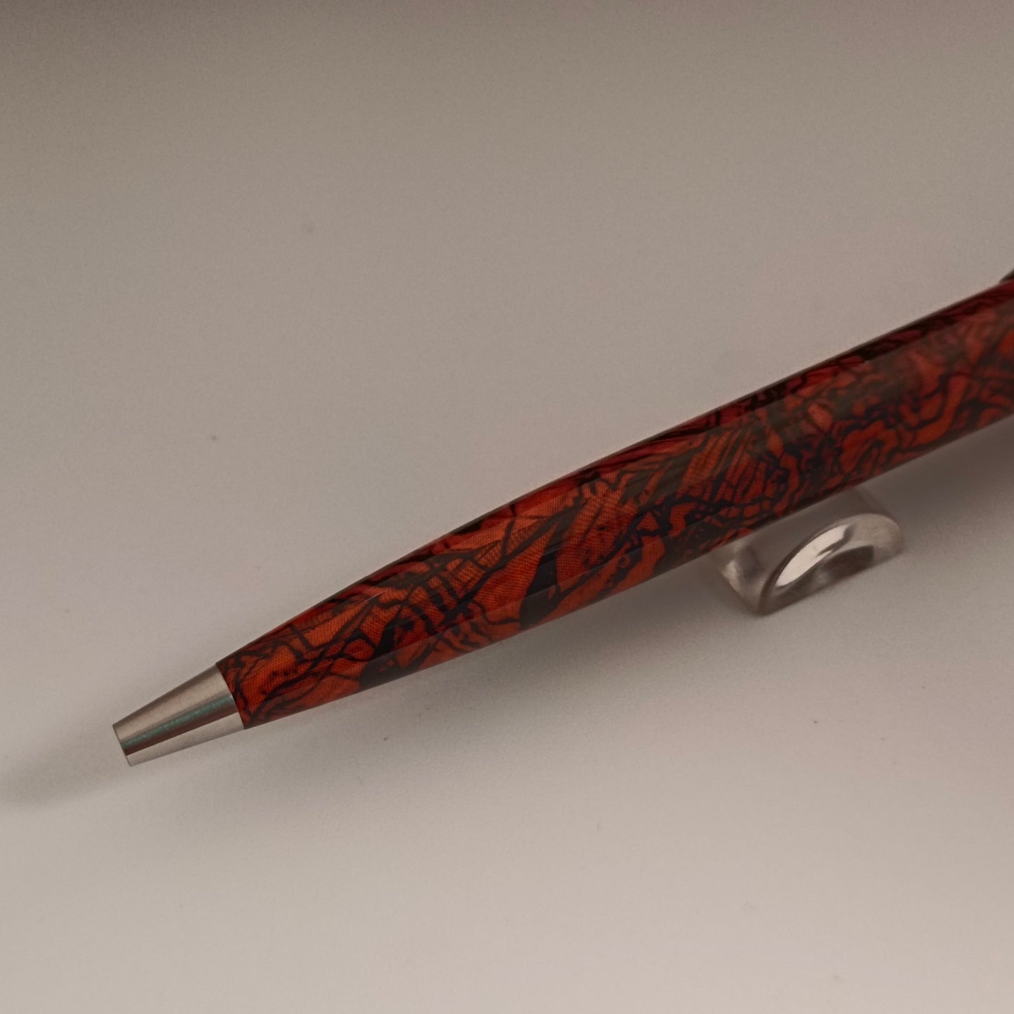 Montblanc Heritage Rouge et Noir Serpent Marble Ballpoint Pen