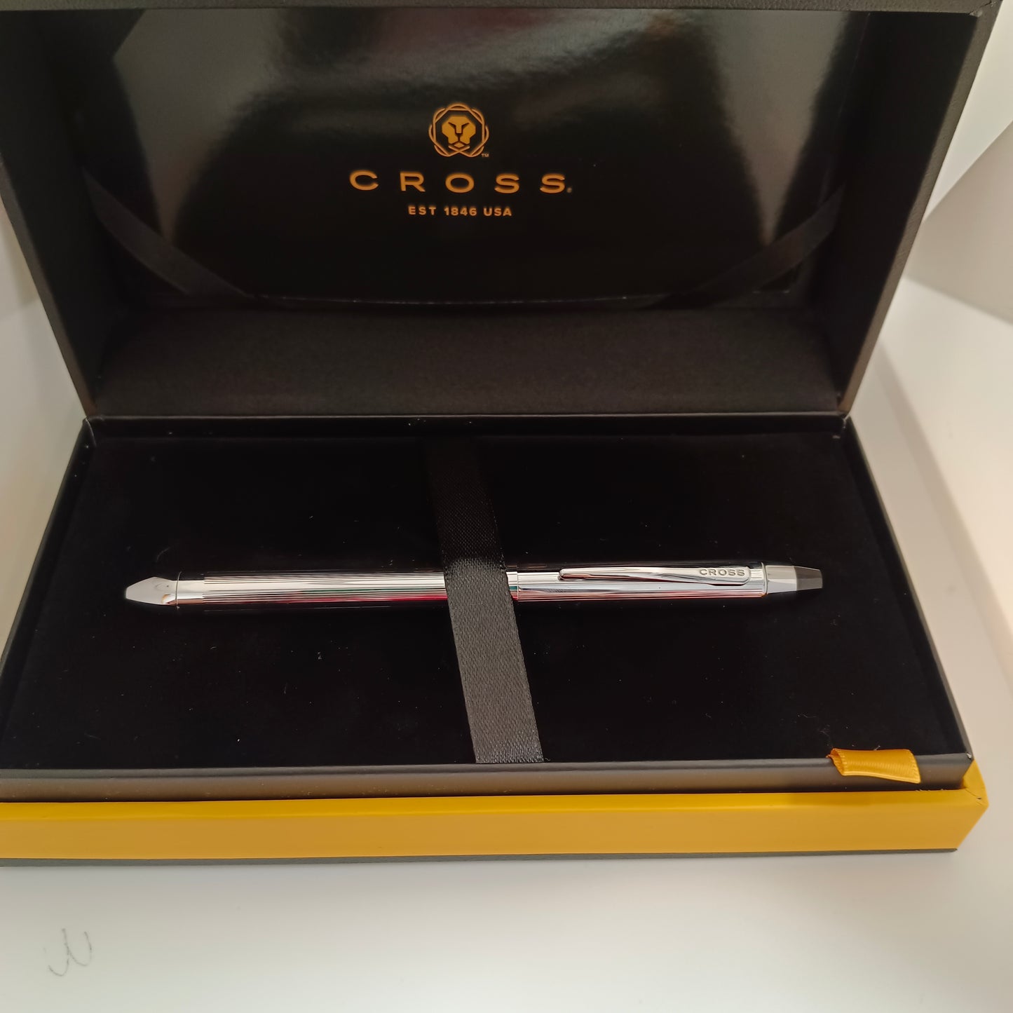 Cross Tech 3+ Multi Functional Pen in Lustrous Chrome with Chrome Trim
