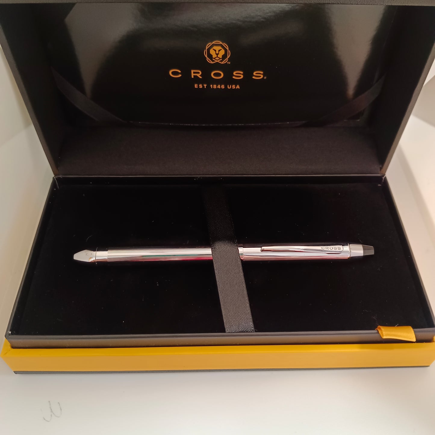 Cross Tech 3+ Multi Functional Pen in Lustrous Chrome with Chrome Trim