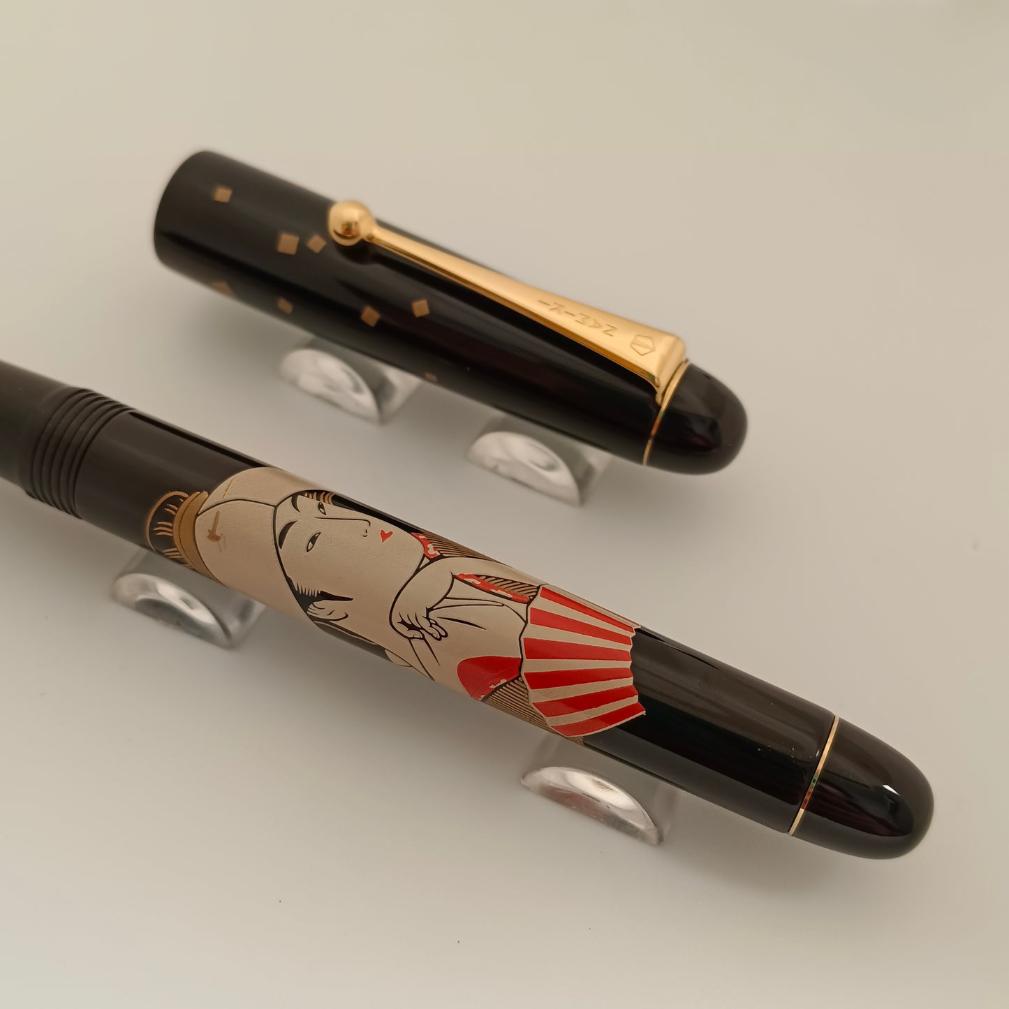 Namiki Nippon Art 3 Beautés Ukiyo-e Toyohina Tomimoto Fountain Pen