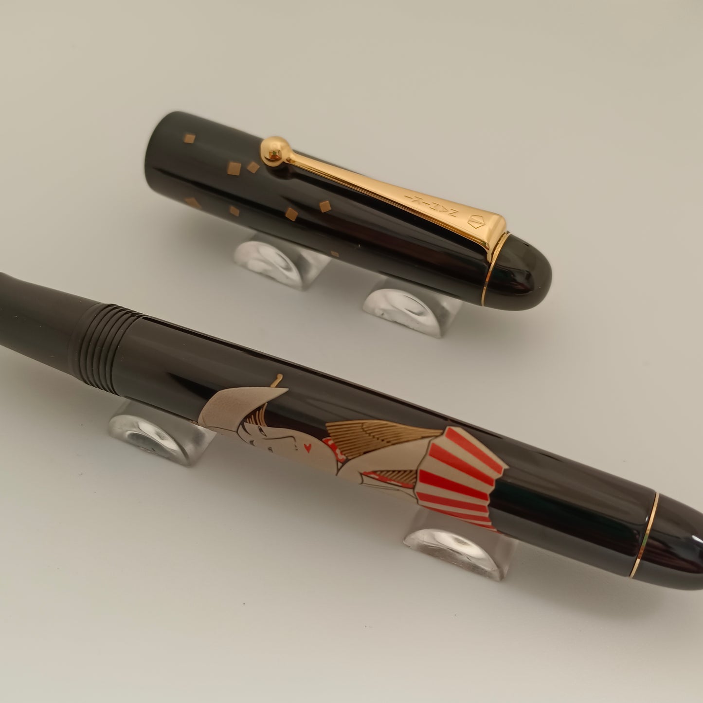 Namiki Nippon Art 3 Beautés Ukiyo-e Toyohina Tomimoto Fountain Pen