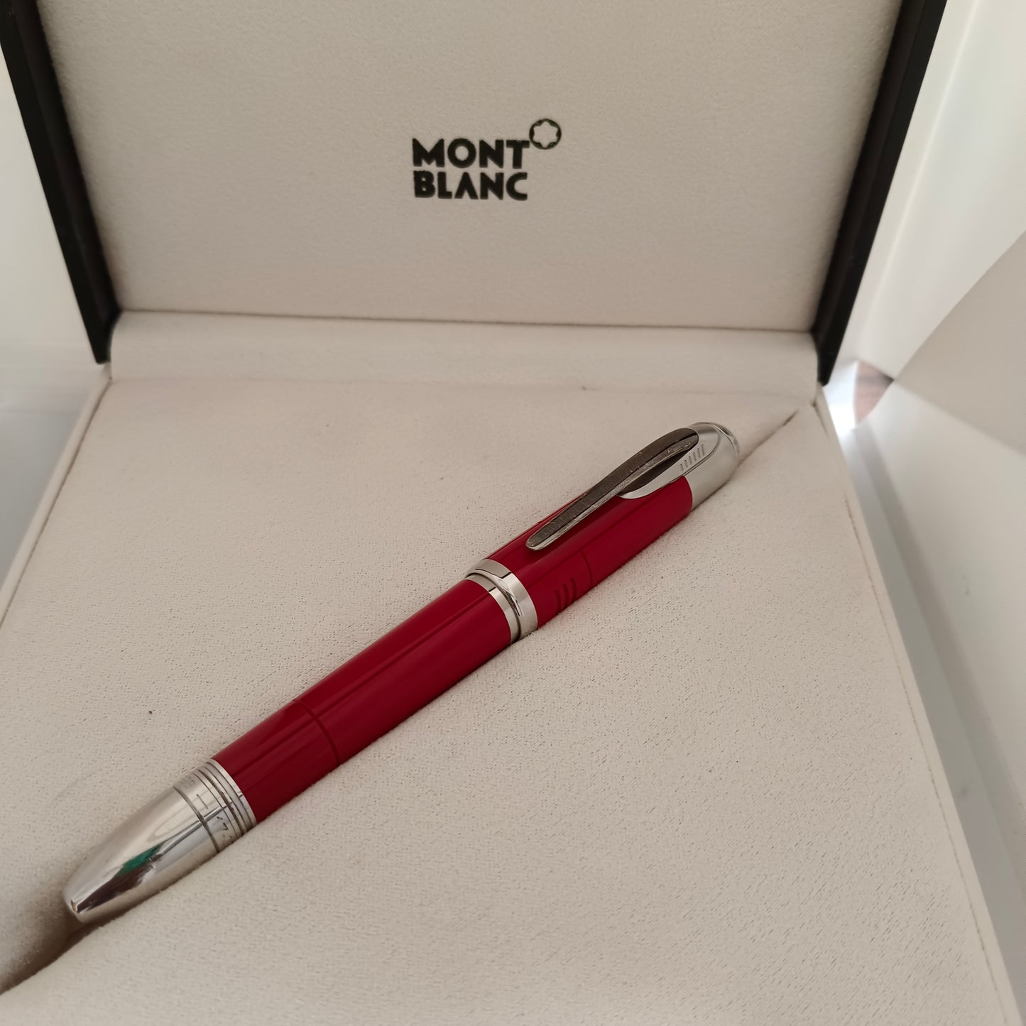 Montblanc Great Chracters Red Enzo Ferrari Special Edition Rollerball Pen