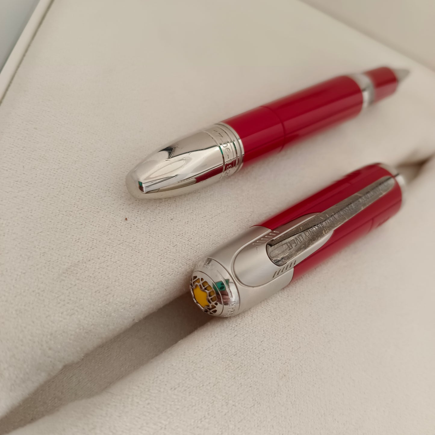 Montblanc Great Chracters Red Enzo Ferrari Special Edition Rollerball Pen