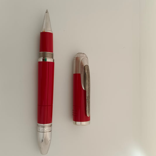 Montblanc Great Chracters Red Enzo Ferrari Special Edition Rollerball Pen
