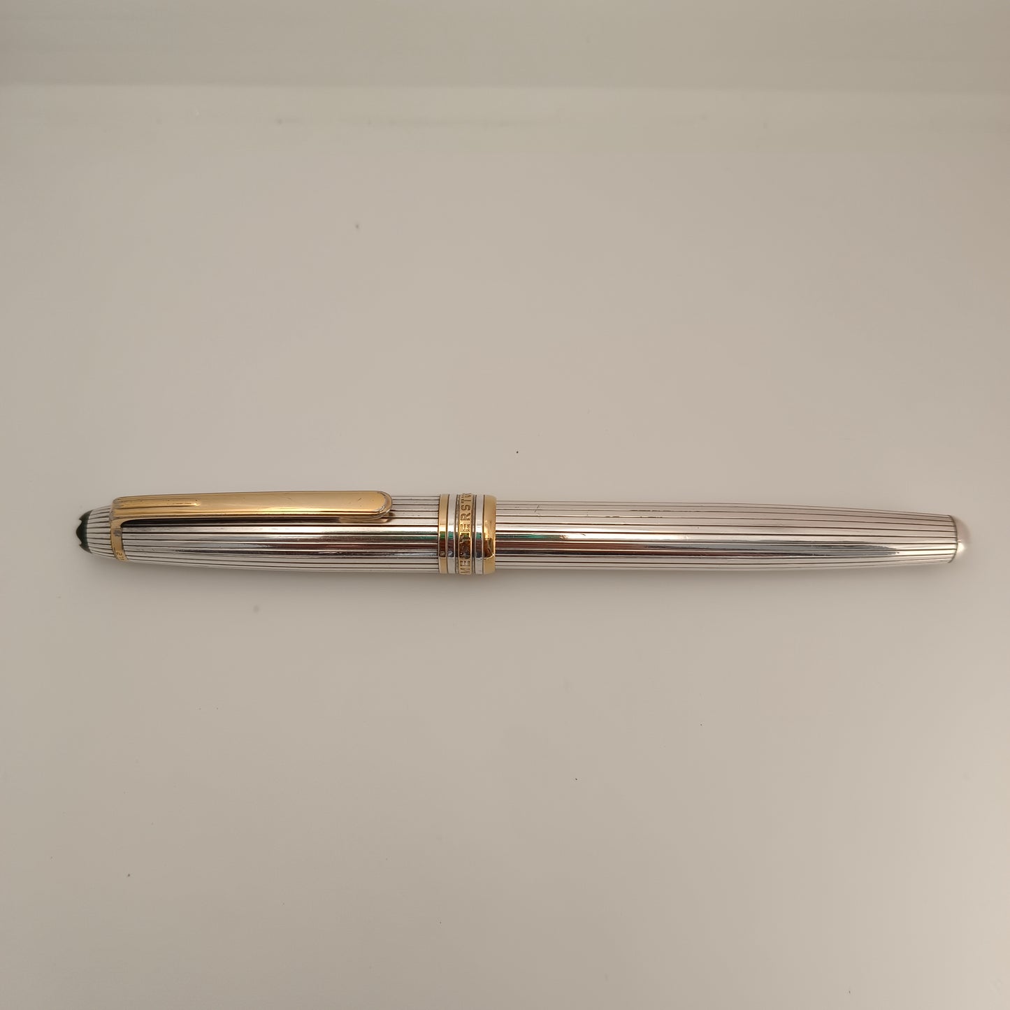 Montblanc Meisterstuck Sterling Silver Solitaire Fountain Pen