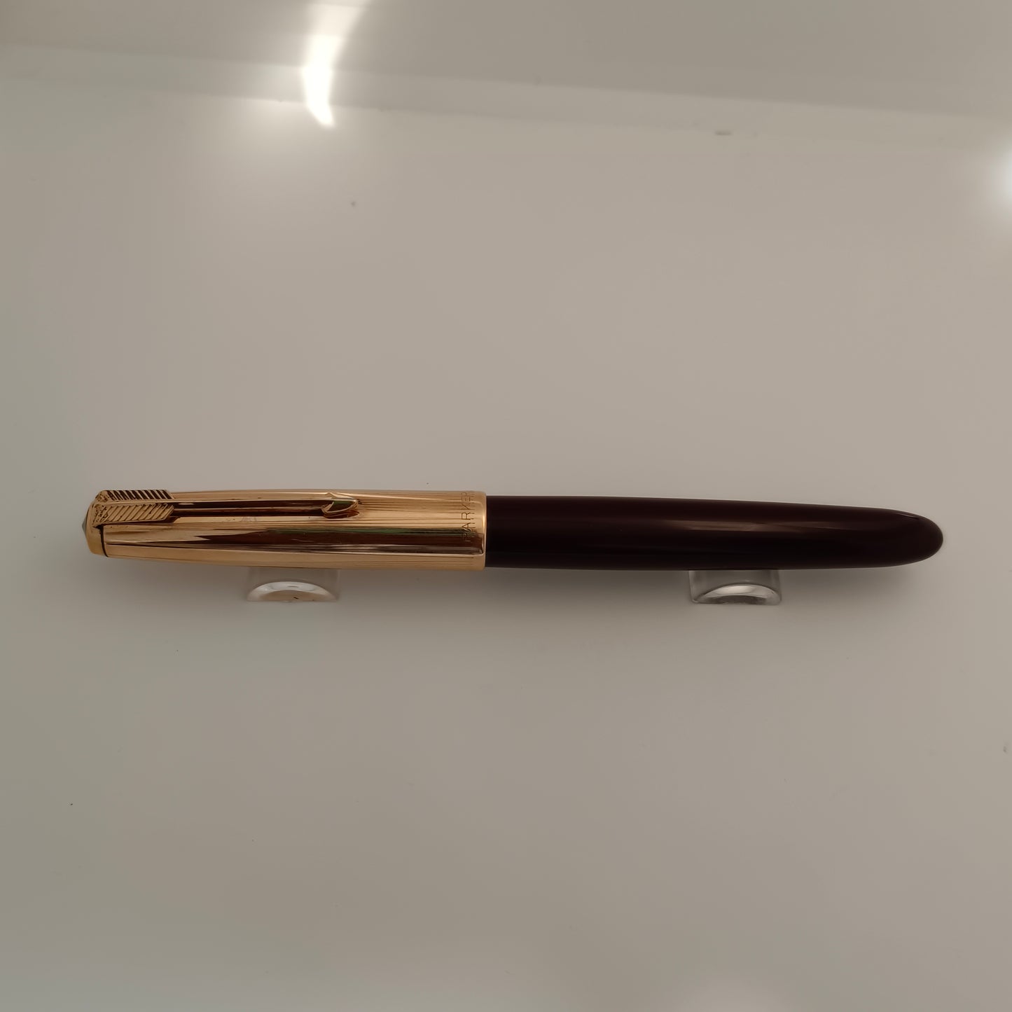 Parker 51 Mini Burgundy Fountain Pen-14kt Gold Nib