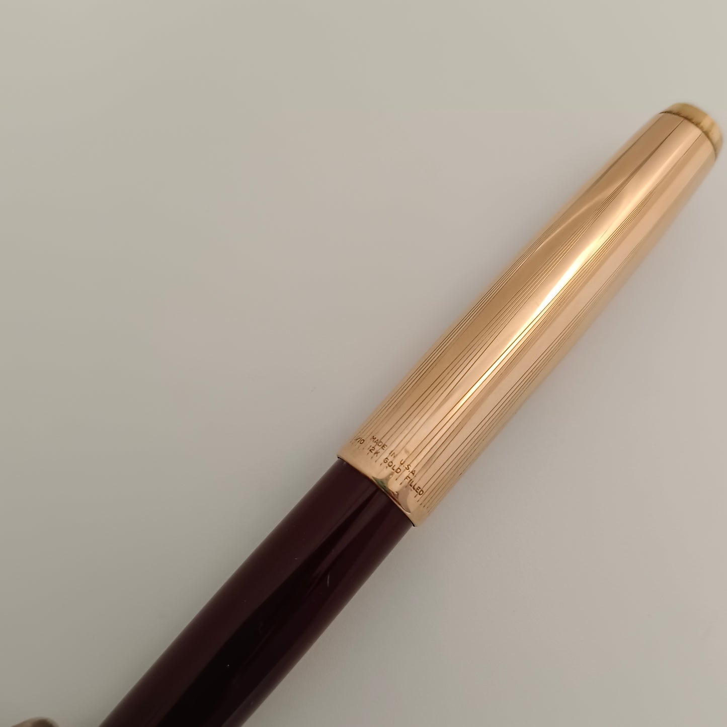 Parker 51 Mini Burgundy Fountain Pen-14kt Gold Nib