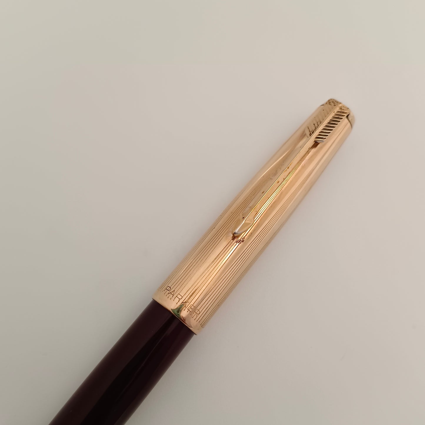 Parker 51 Mini Burgundy Fountain Pen-14kt Gold Nib