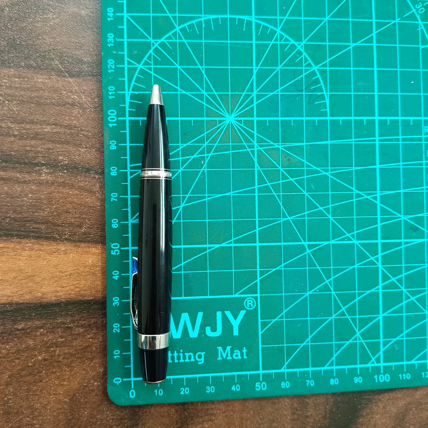 MontBlanc Boheme Ballpoint Pen, Black with Blue stone