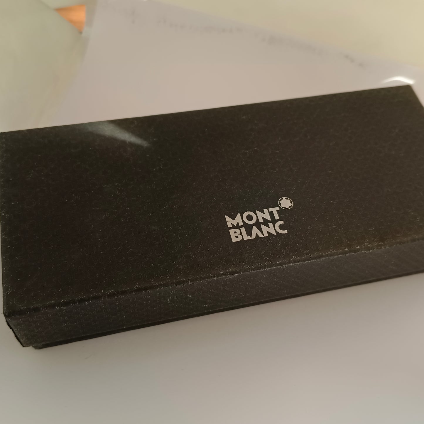 Montblanc Meisterstuck 147 Traveller Black Leather Pouch For Fountain Pen