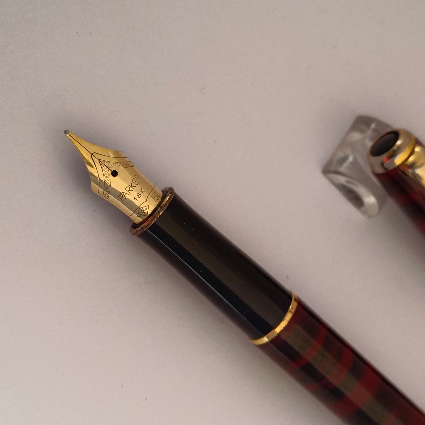 Parker Sonnet Chinese Laque Red Fountain Pen