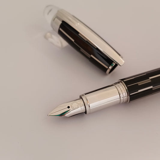 Montblanc starwalker mystery black fountain pen