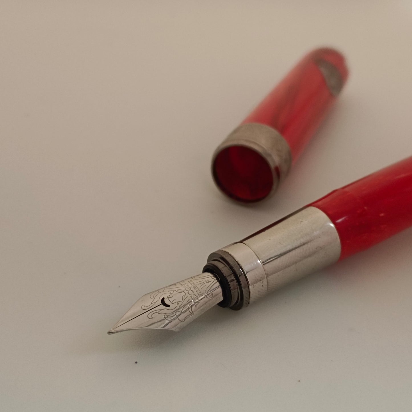 Visconti Rembrandt Red Fountain Pen