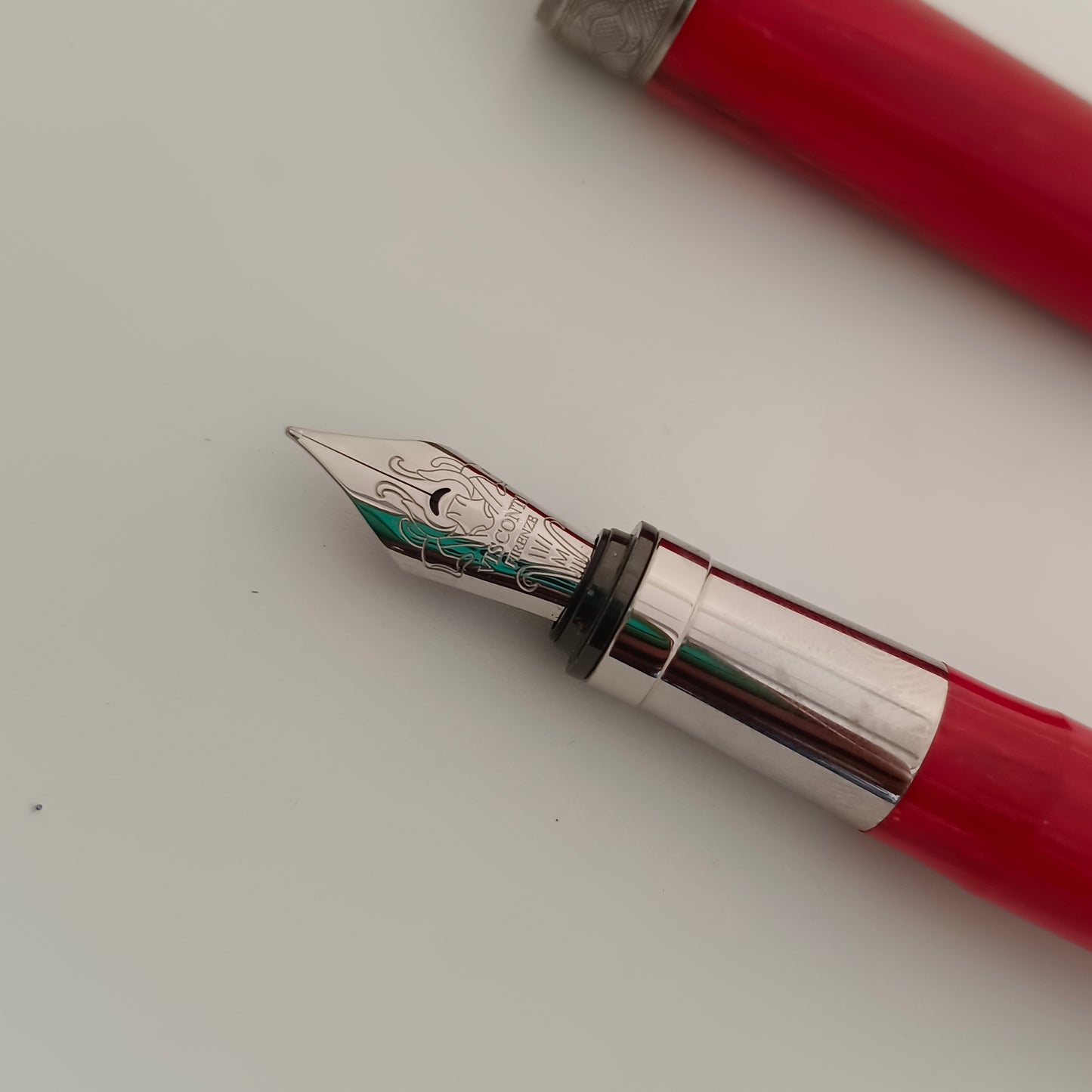 Visconti Rembrandt Red Fountain Pen