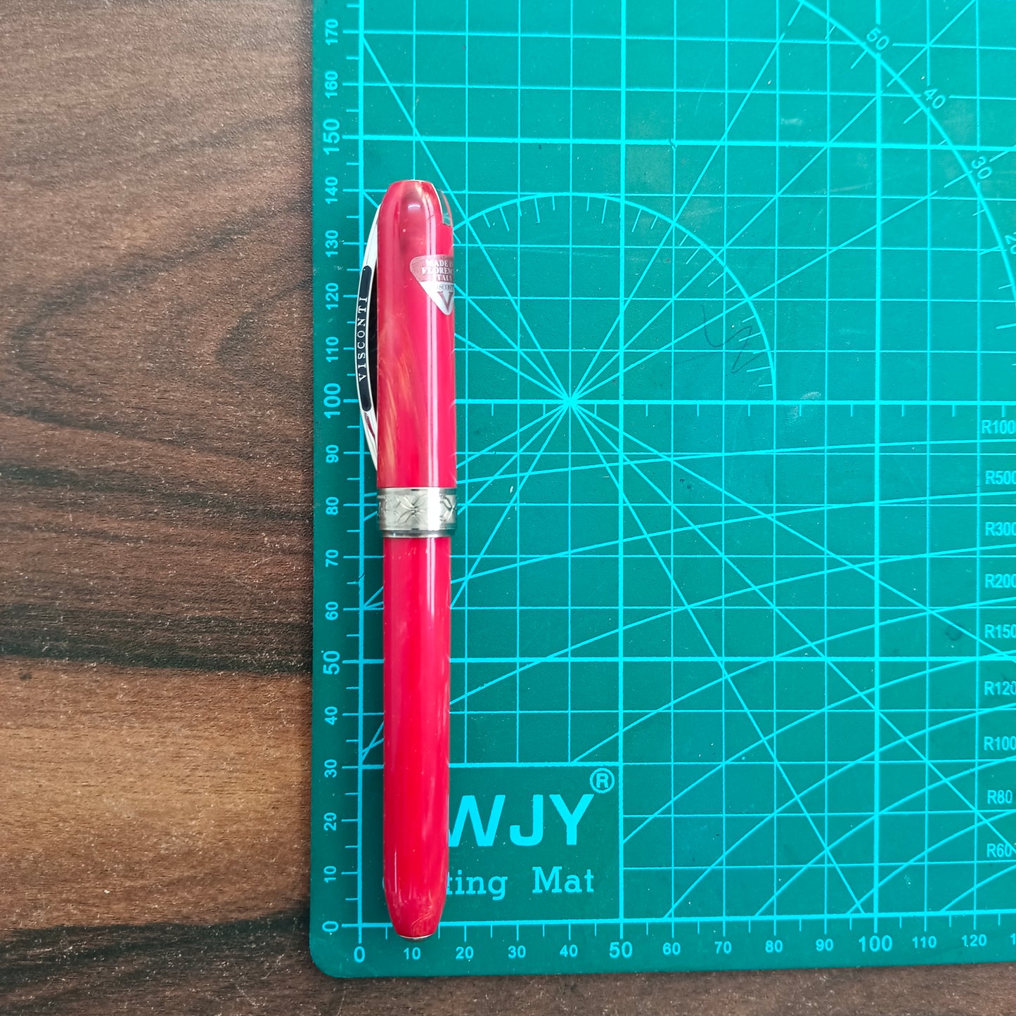 Visconti Rembrandt Red Fountain Pen