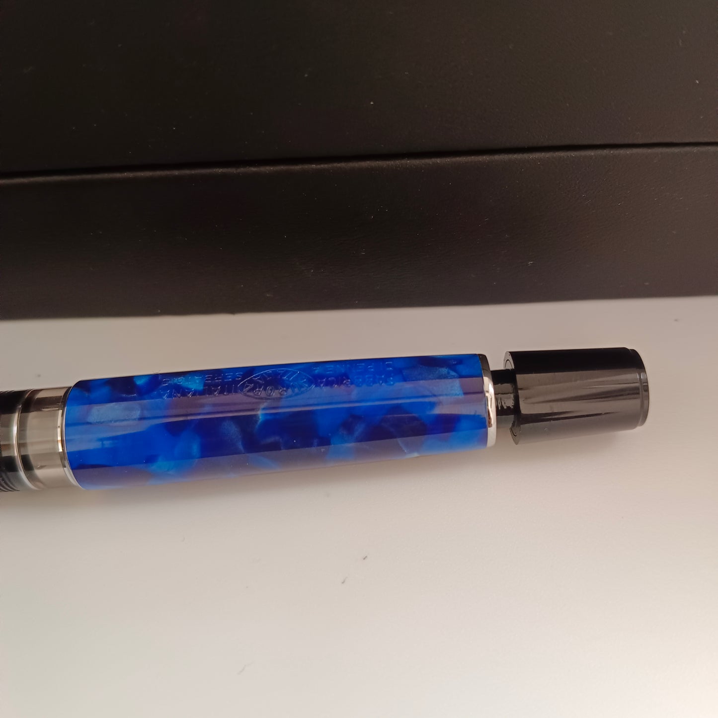 Aurora optima auroloid Blue with CT fountain pen