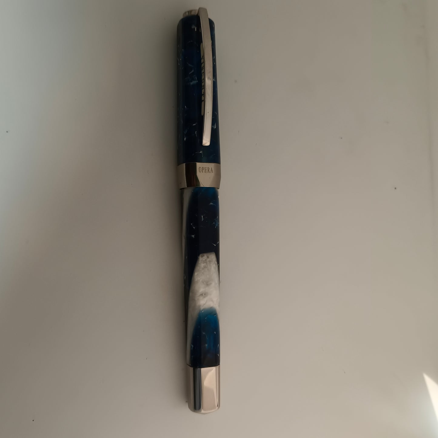Visconti Opera Elements Blue Water Rollerball Pen - Made in Italy