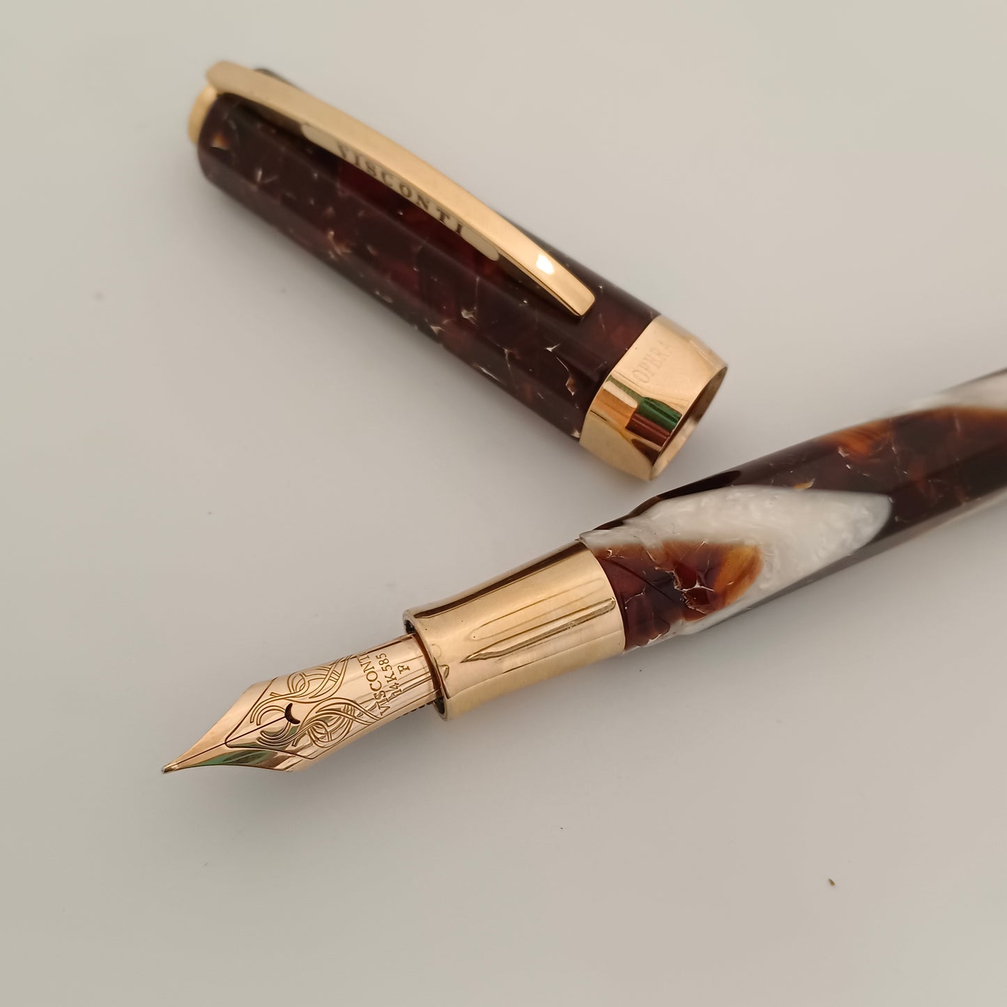 Visconti Opera Elements Red Fire Fountain Pen