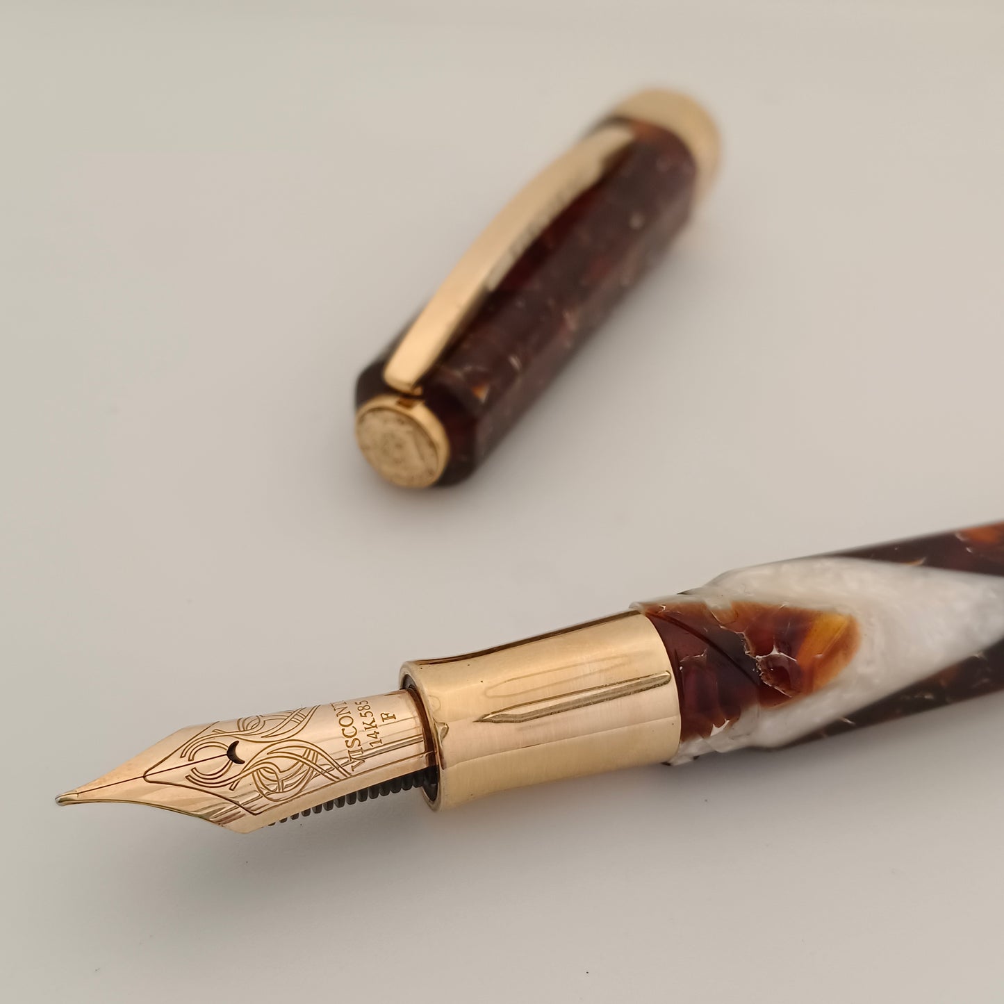 Visconti Opera Elements Red Fire Fountain Pen