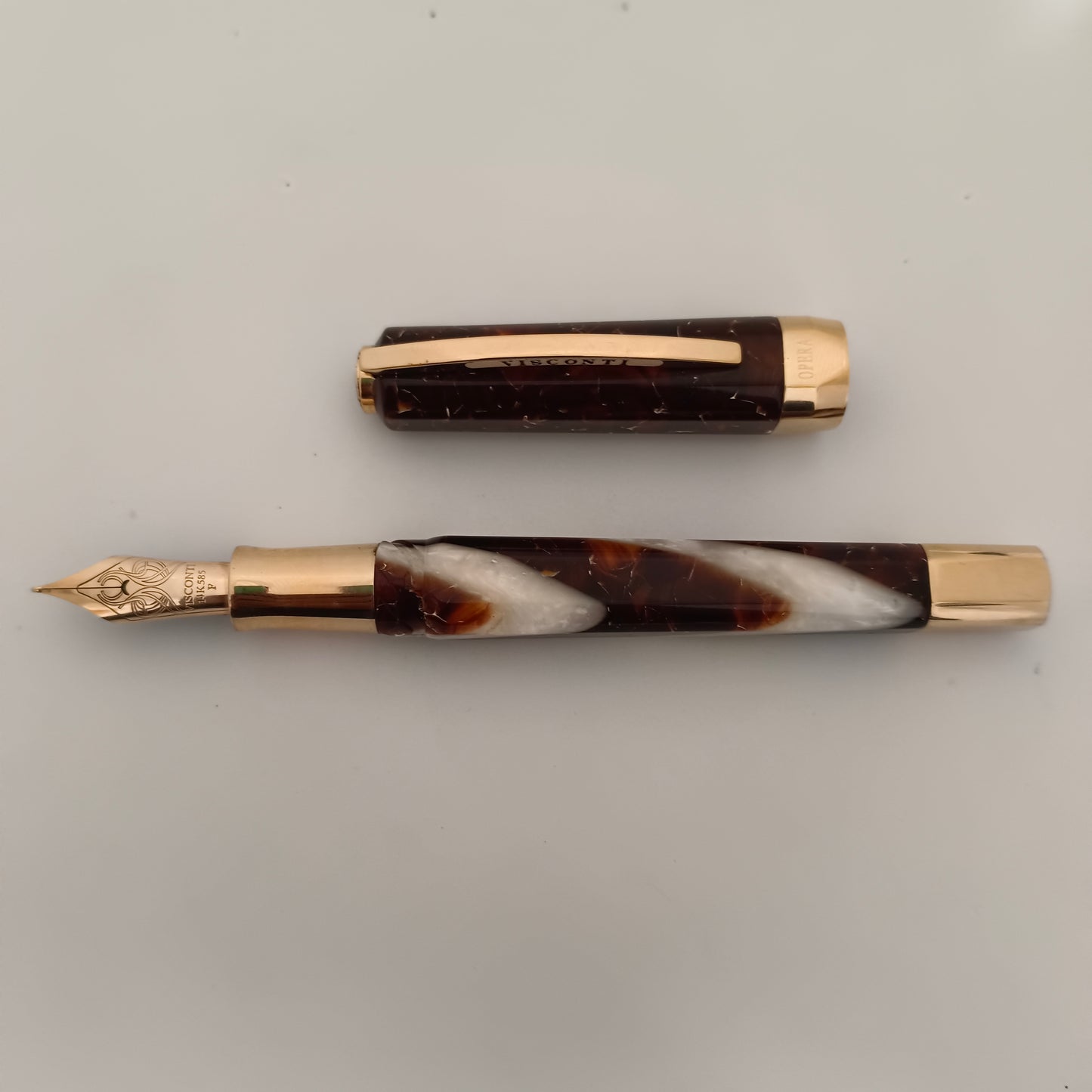 Visconti Opera Elements Red Fire Fountain Pen