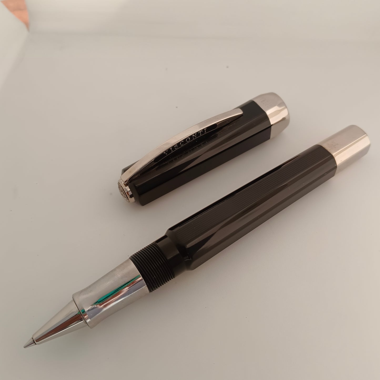 Visconti Opera Master Black Guilloche Rollerball Pen