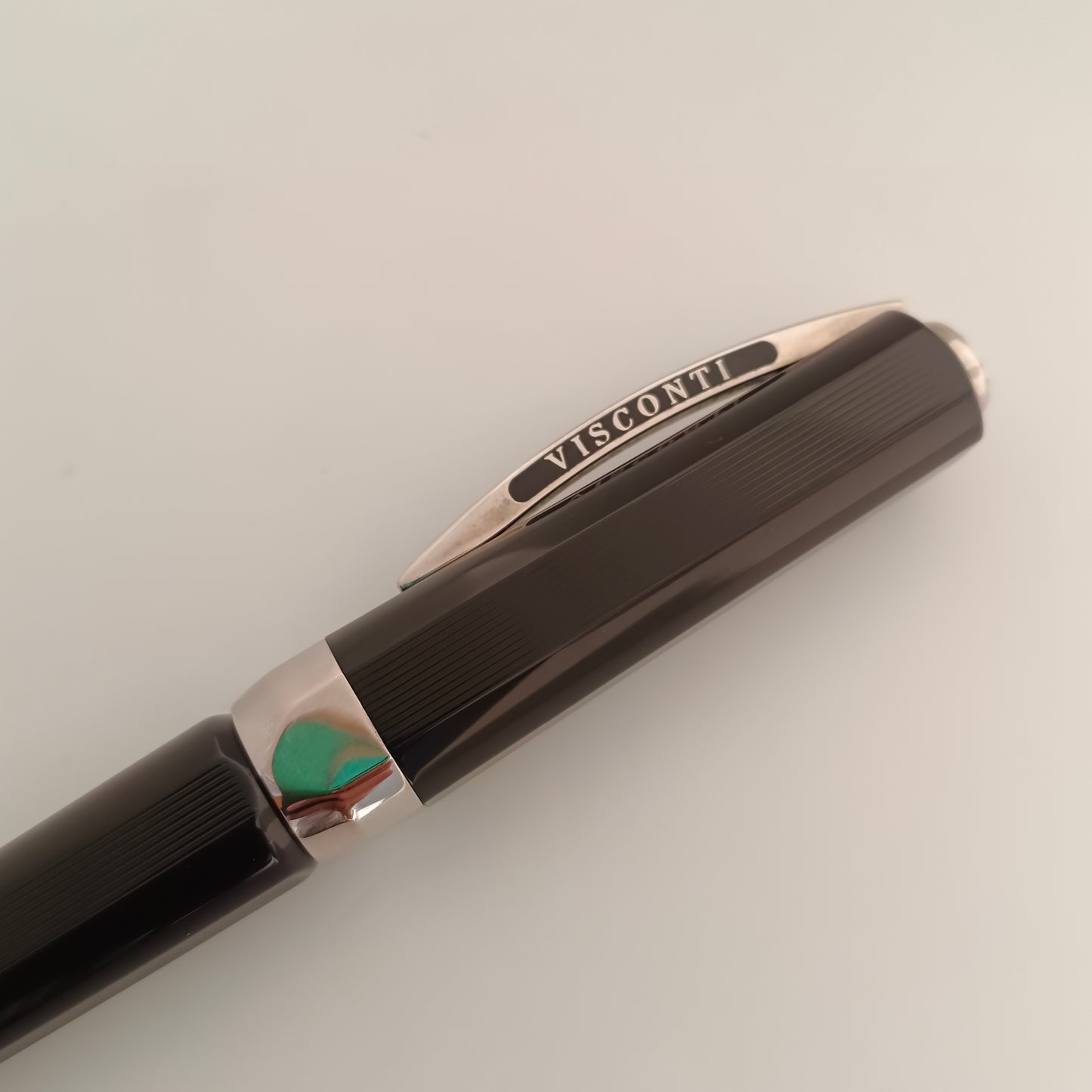 Visconti Opera Master Black Guilloche Rollerball Pen