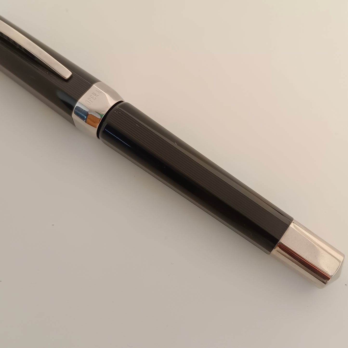 Visconti Opera Master Black Guilloche Rollerball Pen