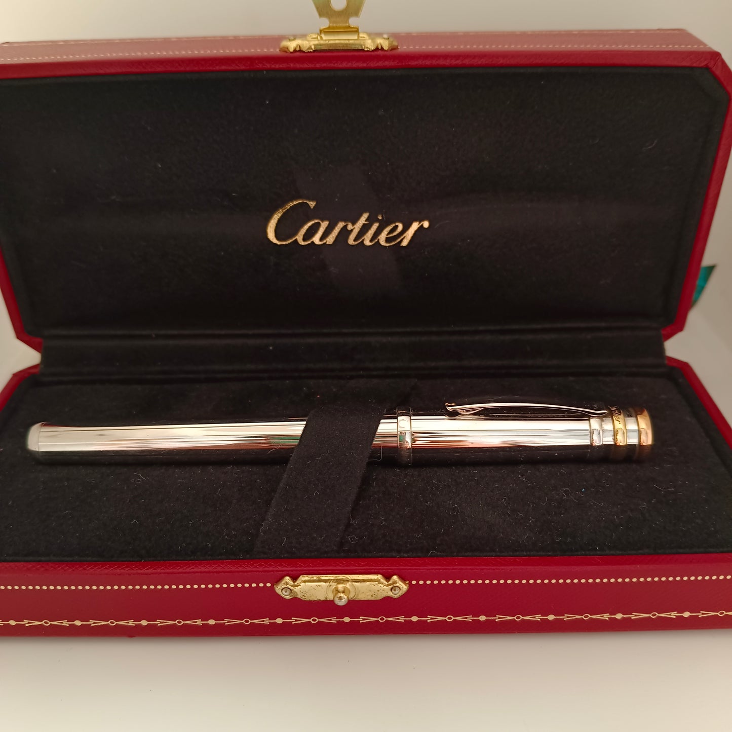 Cartier Trinity De Platinum Plated Fountain Pen