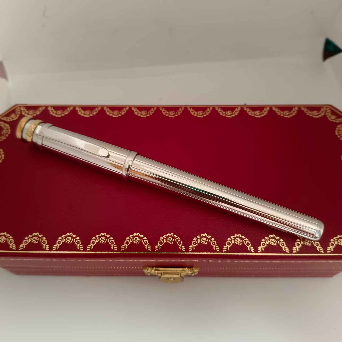 Cartier Trinity De Platinum Plated Fountain Pen