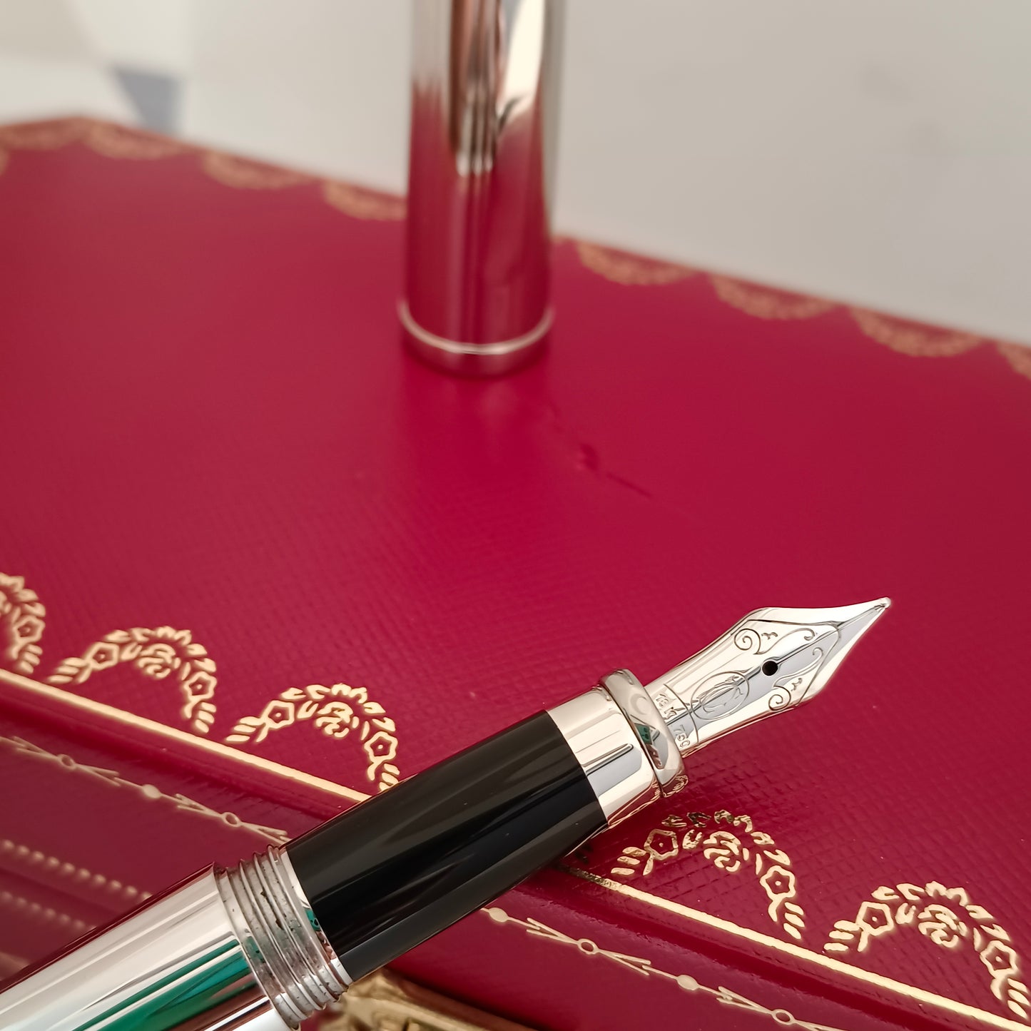 Cartier Trinity De Platinum Plated Fountain Pen