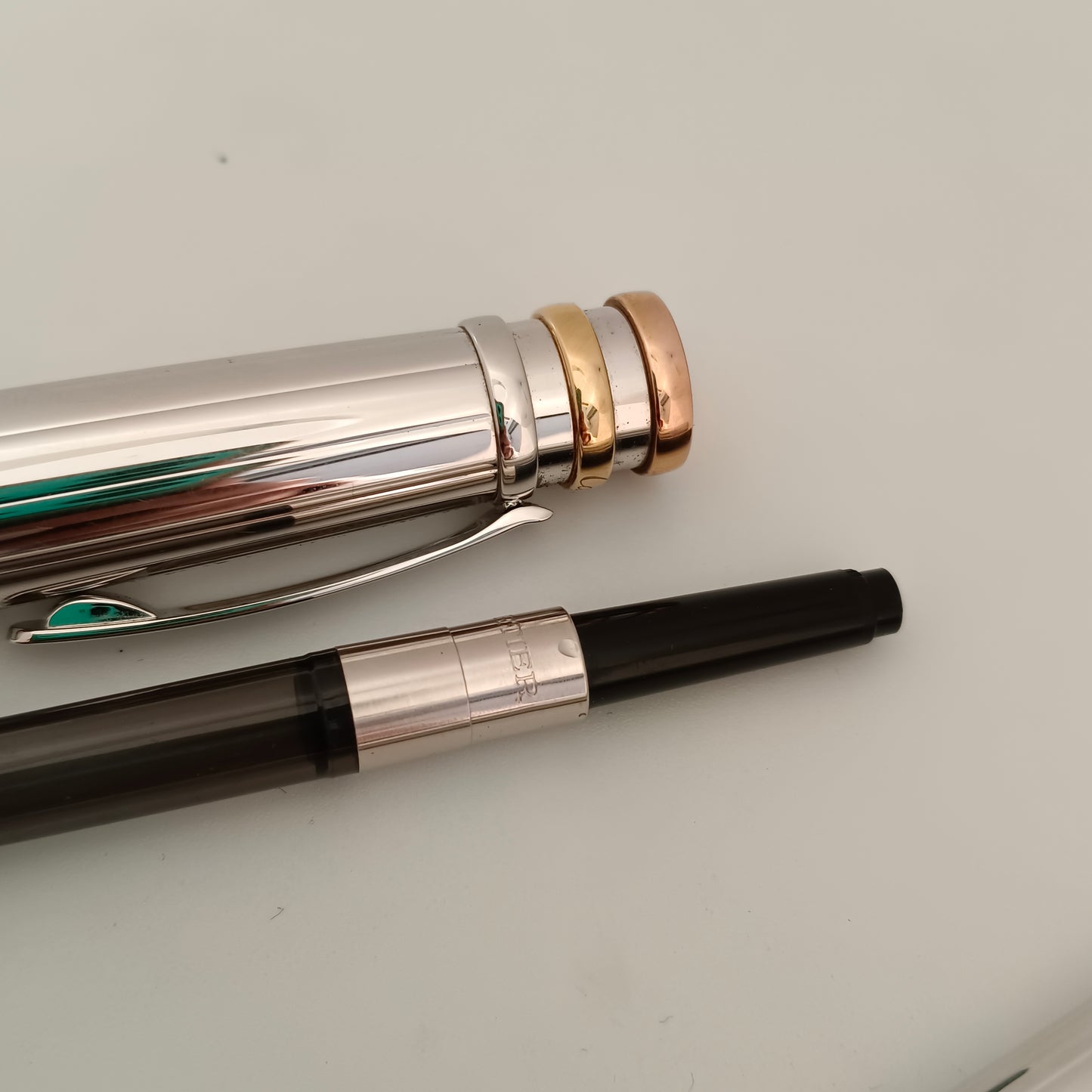 Cartier Trinity De Platinum Plated Fountain Pen