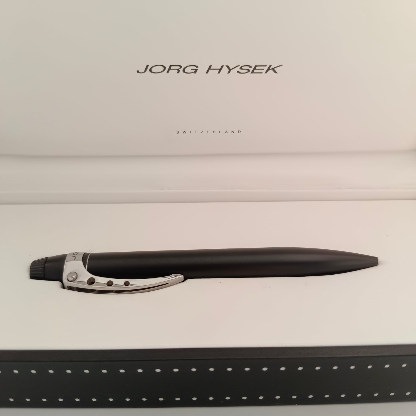 Jorg Hysek Kilada Black Ballpoint Pen Made in Switzerland