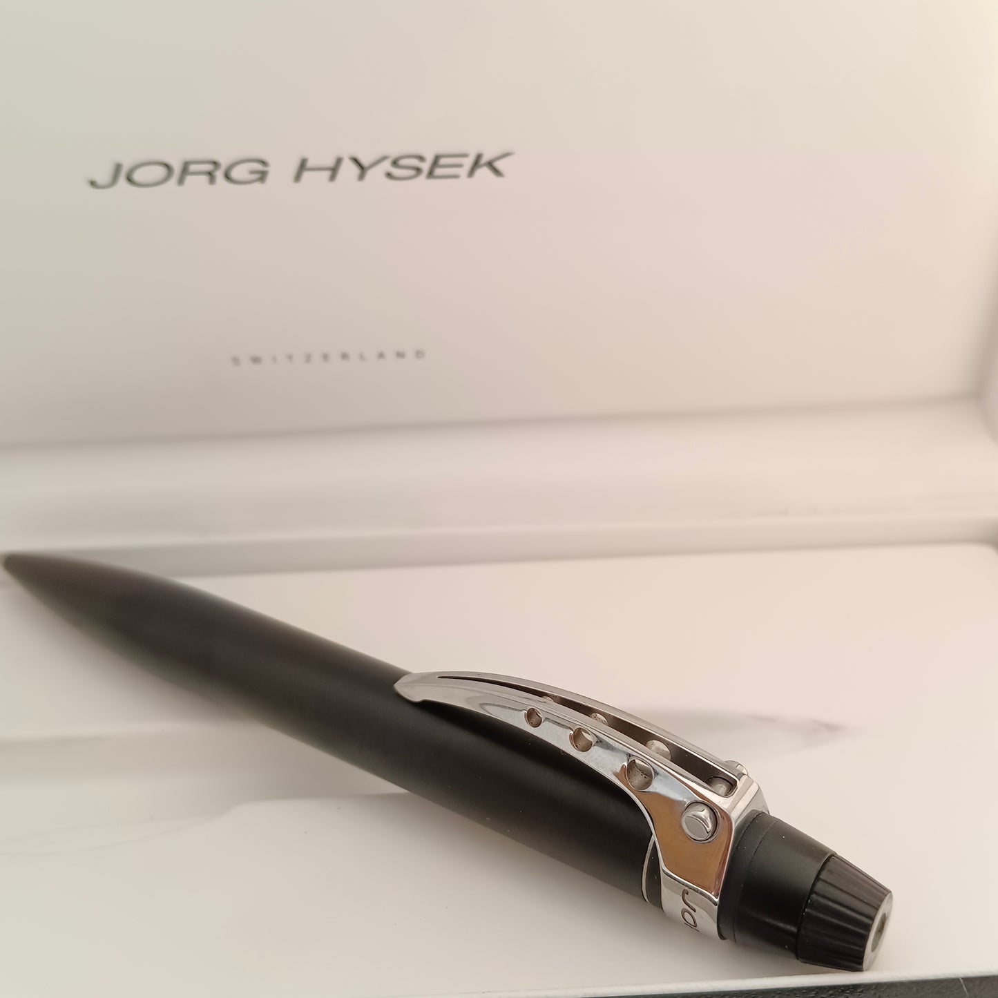 Jorg Hysek Kilada Black Ballpoint Pen Made in Switzerland