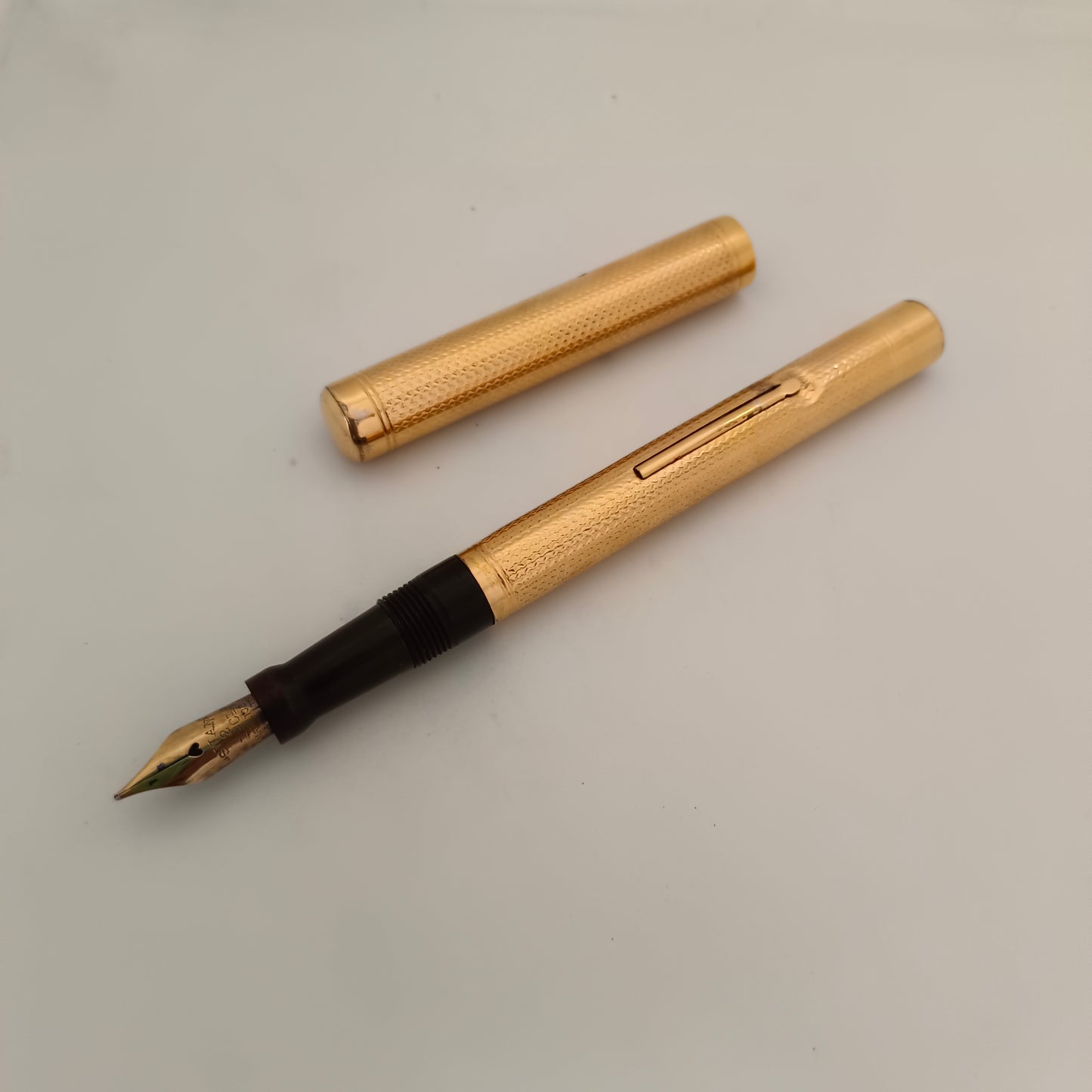 Vintage Swan Mabie Todd Lever Filler Gold Filled Fountain Pen